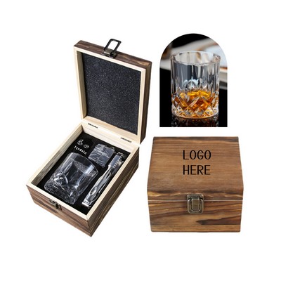 Whiskey Drinking Glass Gift Set