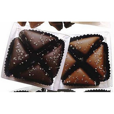 2 Piece Dark Chocolate Sea Salt Caramels